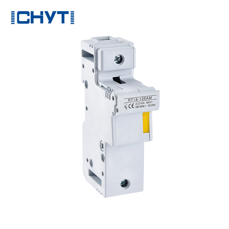 125a 22x58mm Din Rail Ac Sigorta Tutacağı