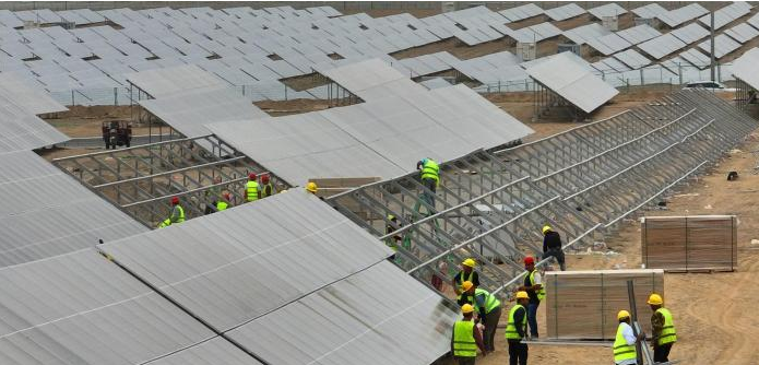 Sincan, Yeçenqdə 500000 kilovatlıq fotovoltaik enerji istehsalı